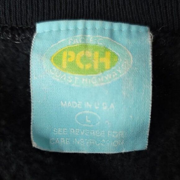 Antarctica Sub Zero Ice Station Sweatshirt Vintage 80s PCH Pacific Coast Highway - Picture 6 of 7